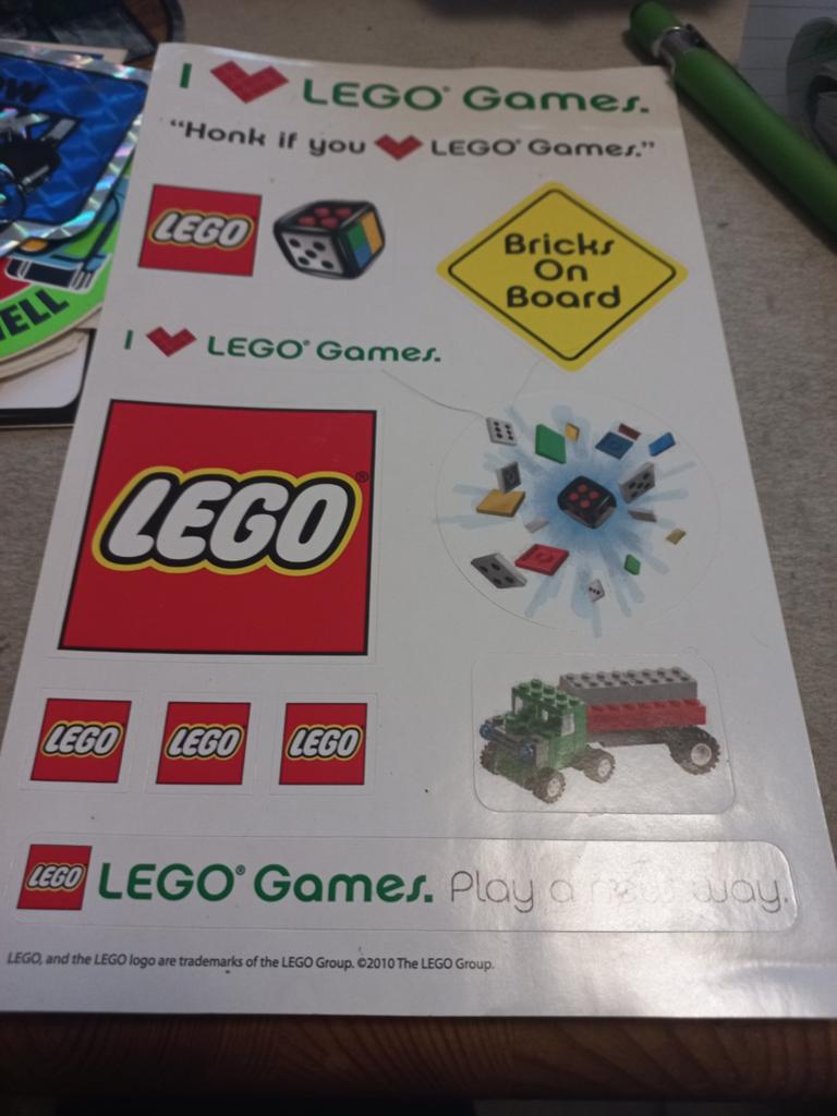 I > lego games  /honk if you  lego games, Ophalen of Verzenden, Zo goed als nieuw