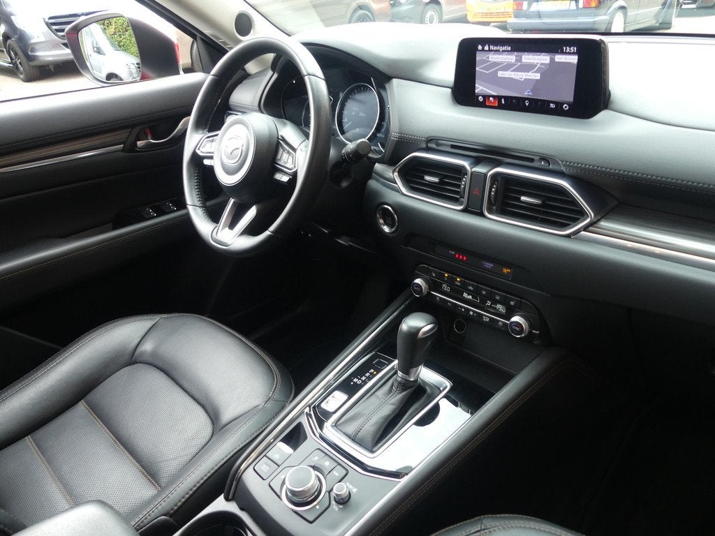 Mazda CX-5 2.5 SkyActiv-G 194 Luxury / Schuifdak / Trekhaak, 4 cilinders, 2000 kg, Leder, Bedrijf