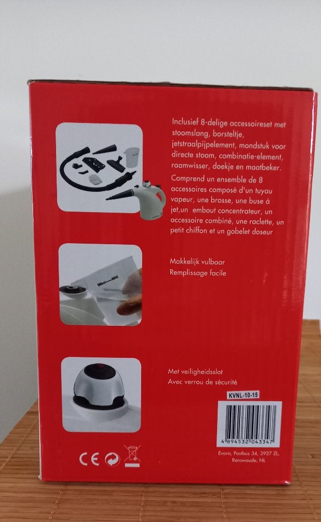 Handstoomreiniger Watshome 1200W, Ophalen of Verzenden, Zo goed als nieuw, Stoomreiniger