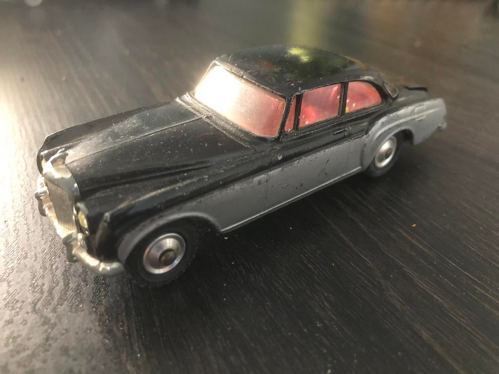 1:43 Oude Bentley Continental Corgi Toys Nr: 2, Ophalen of Verzenden, Gebruikt, Auto, Corgi