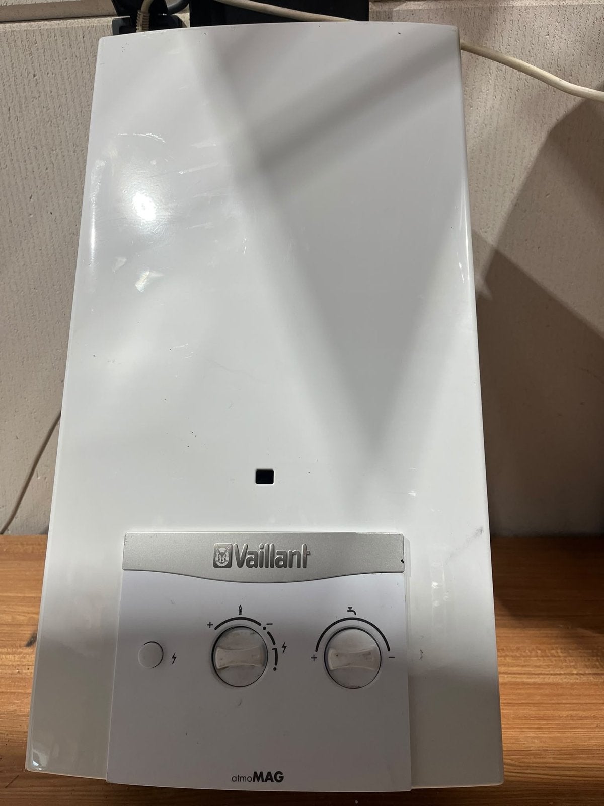 Vaillant atmoMAG MAG mini NL 11-0/1 XZ L Geiser, Ophalen, 30 tot 80 cm, Gebruikt, Cv-ketel of Combi-ketel