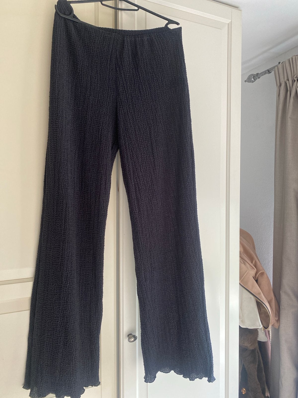 Zara grijsblauw zomerpak, soepel en luchtig, maat M, Maat 38/40 (M), Kort, Blauw, Nieuw