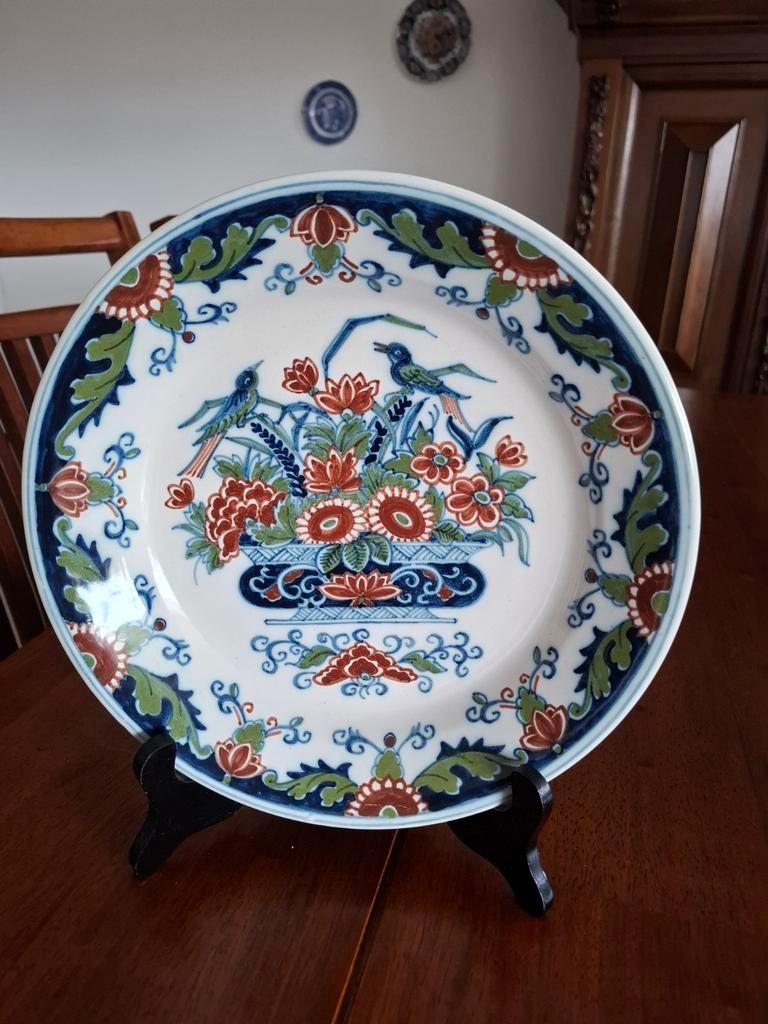 Makkum Aardewerk Decoratief Bord, Antiek en Kunst, Ophalen