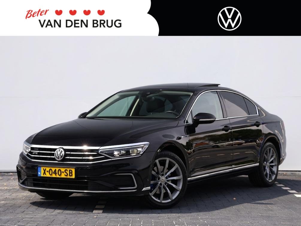Volkswagen Passat 1.4 TSI PHEV GTE Business 218PK DSG | Led, Stof, Gebruikt, 4 cilinders, Zwart