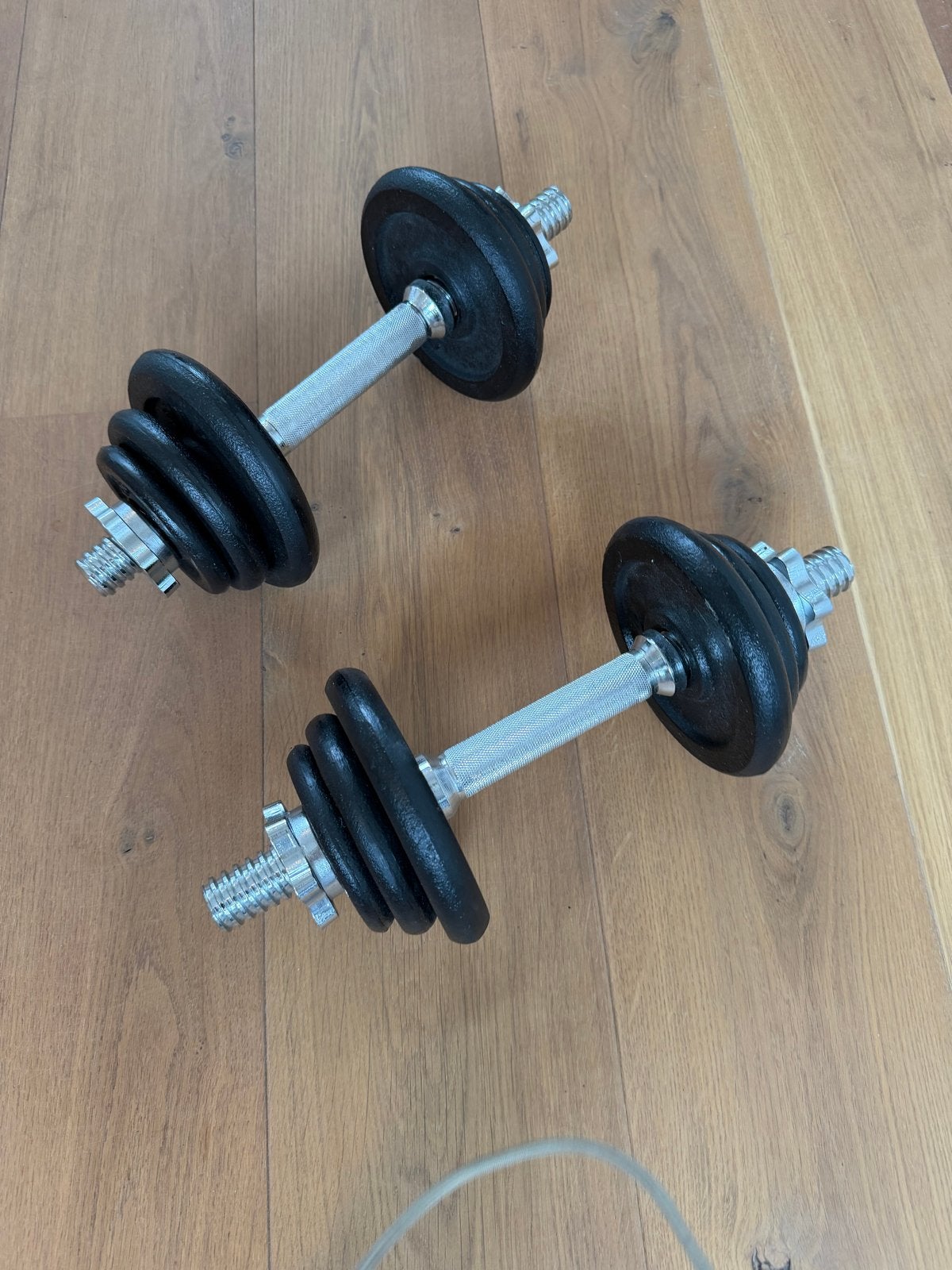 Verstelbare Dumbbells Set - Ideaal voor Thuis Training, Ophalen, Gebruikt, Armen, Dumbbell