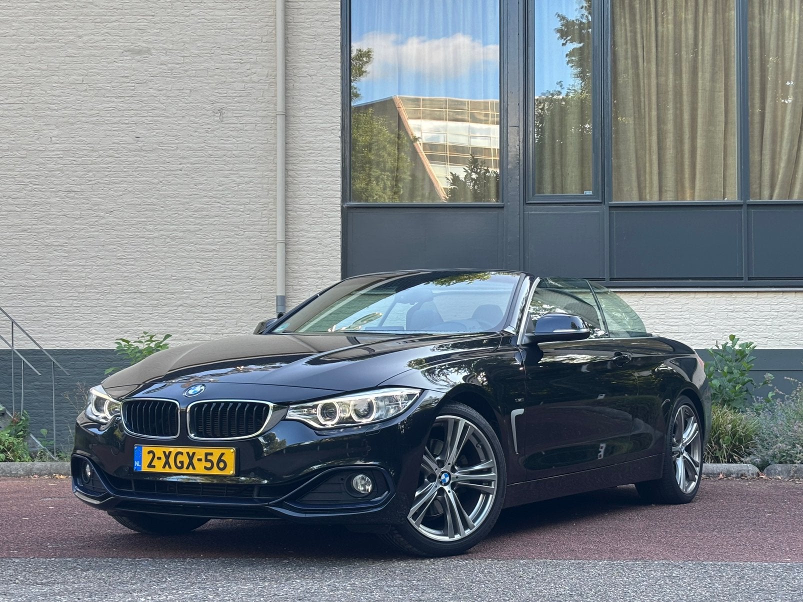 BMW 4-Serie 428i | NAP | Volledig onderhoud | Memory | Led, Auto's, Automaat, Zwart, Cabriolet, 4 stoelen
