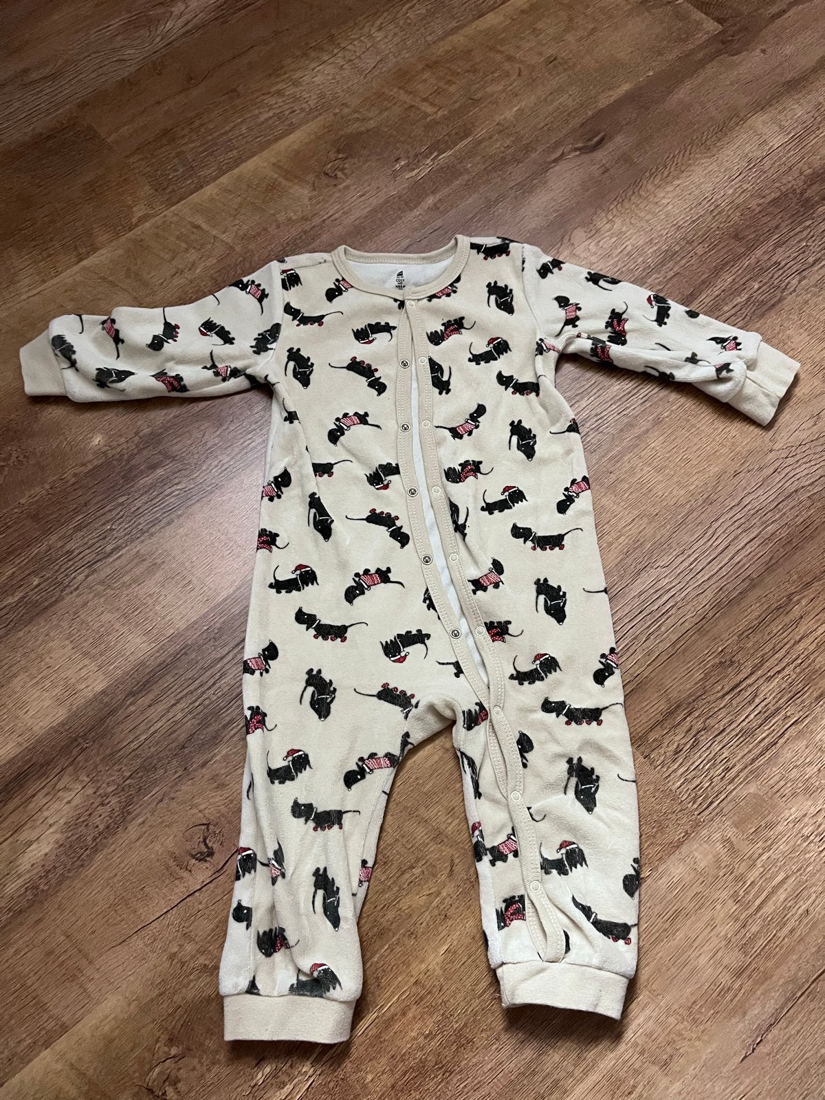 Hema Baby Pyjama/Romper met Takkie Print - Maat 86/92, Ophalen of Verzenden, Gebruikt, Jongen of Meisje, Nacht- of Onderkleding