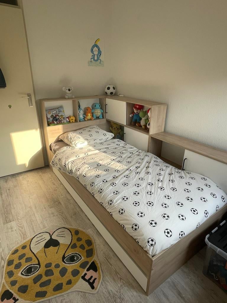 Bed, Ophalen, Gebruikt, Eenpersoons