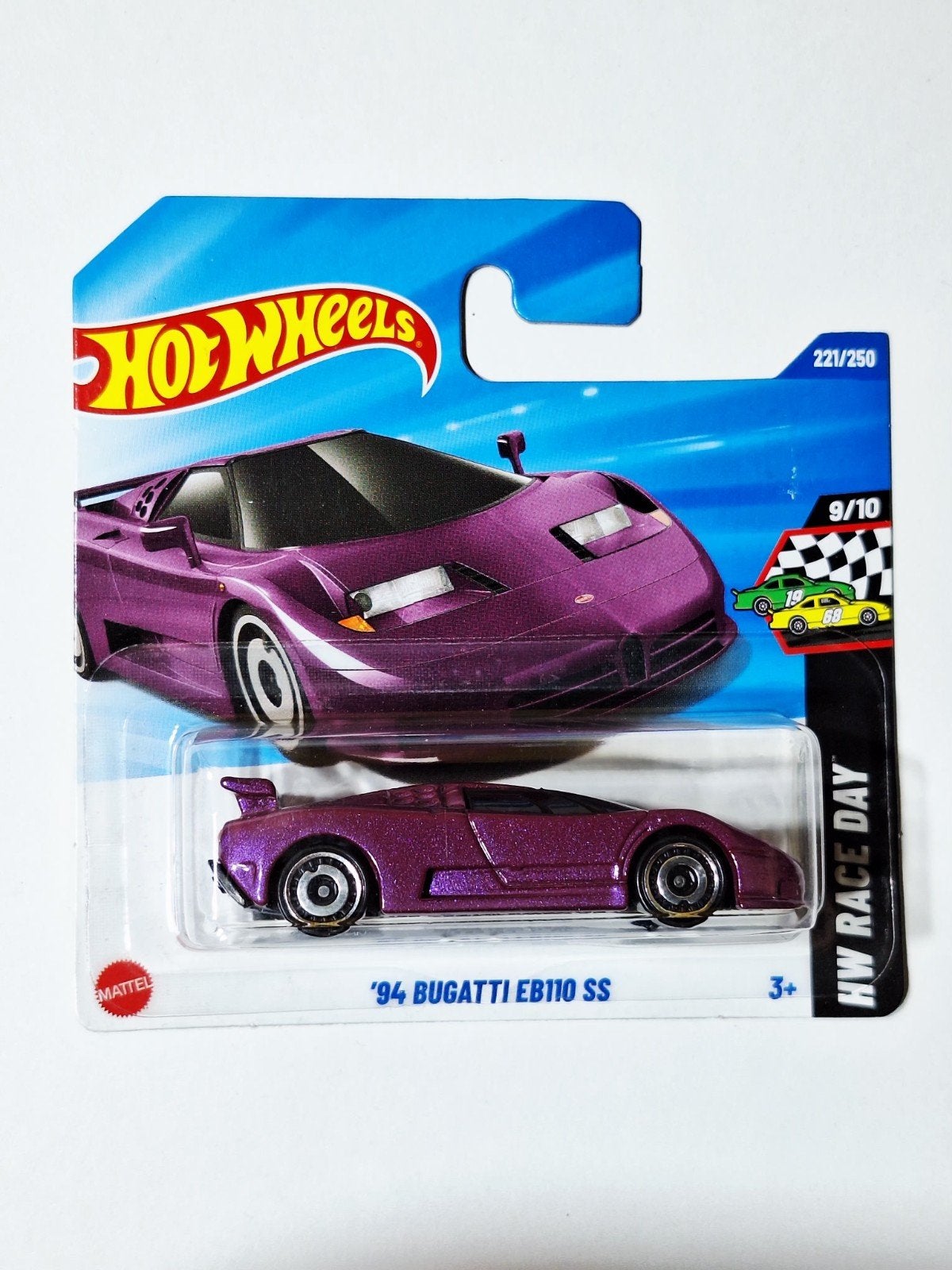 Hot wheels 2025  '94 BUGATTI EB110 SS, Ophalen of Verzenden, Nieuw, Auto