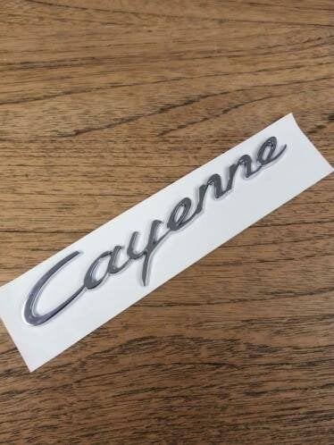 Porsche Cayenne sticker embleem, Verzenden