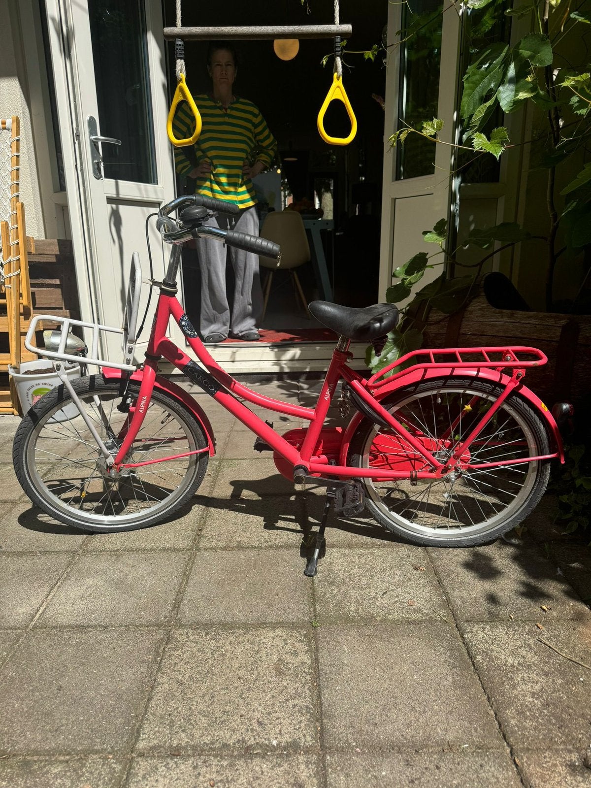 Kinderfiets, Ophalen, Terugtraprem, Gebruikt, Handrem