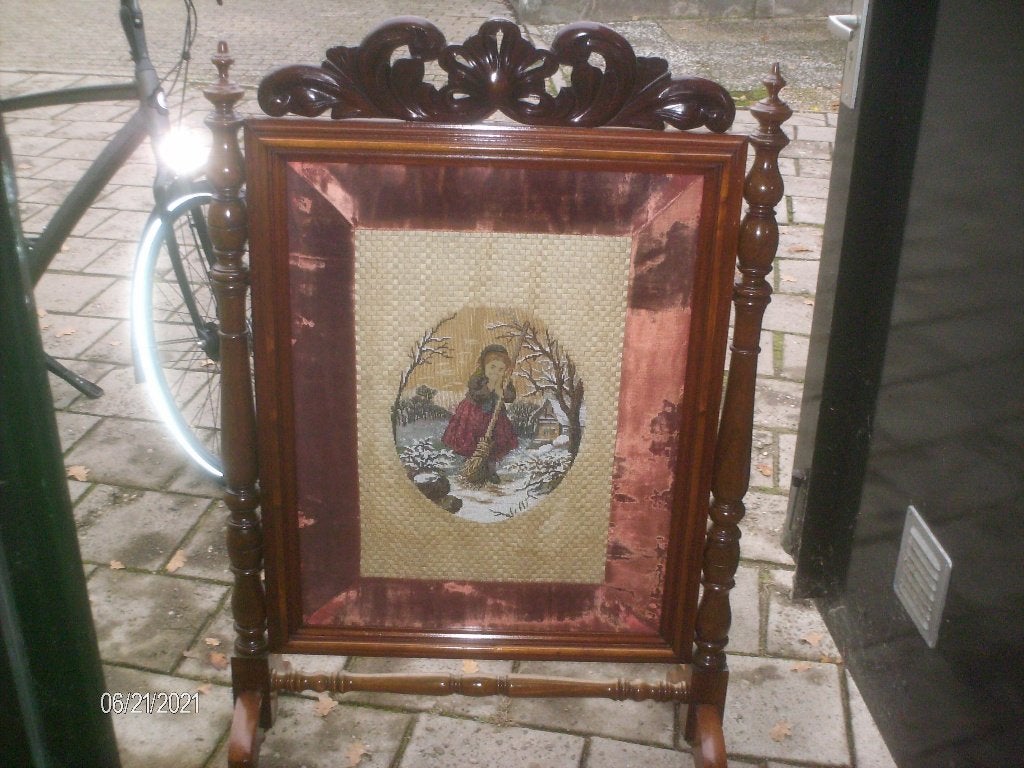 schilderij met afbeelding, Antiek en Kunst, Ophalen