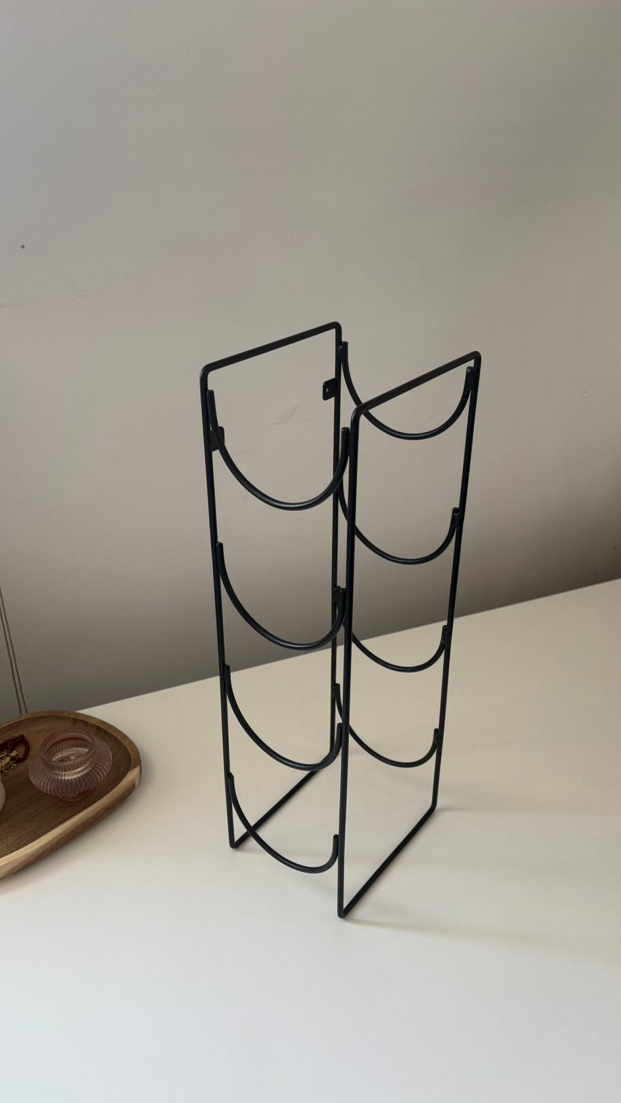 IKEA Wijnrek Snöspira, Huis en Inrichting, Ophalen, Zo goed als nieuw, Metaal, Minder dan 5 flessen