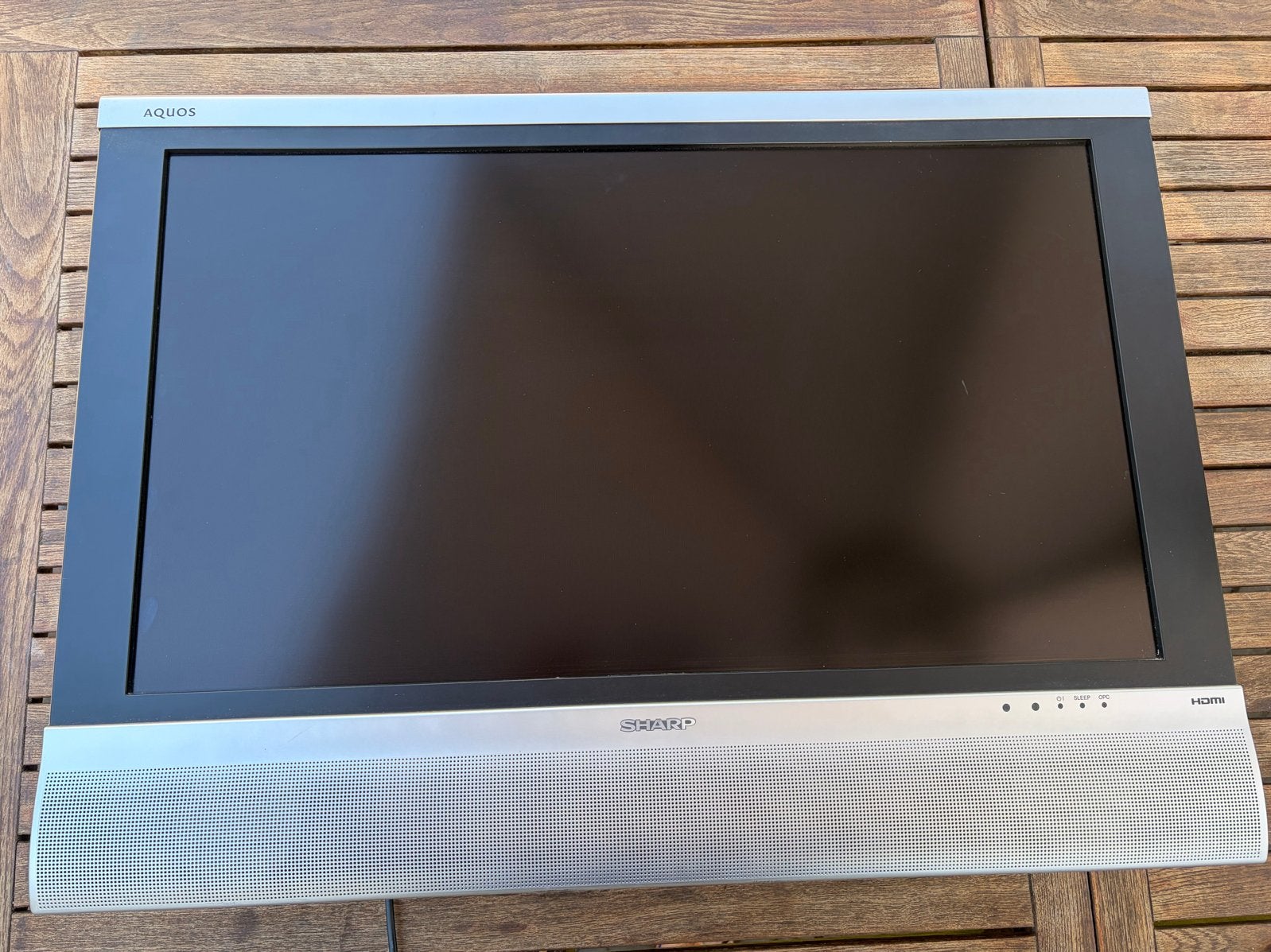 Sharp Aquos LCD TV met afstandsbediening, Audio, Tv en Foto, Televisies, Ophalen, Gebruikt, 50 Hz, 80 tot 100 cm
