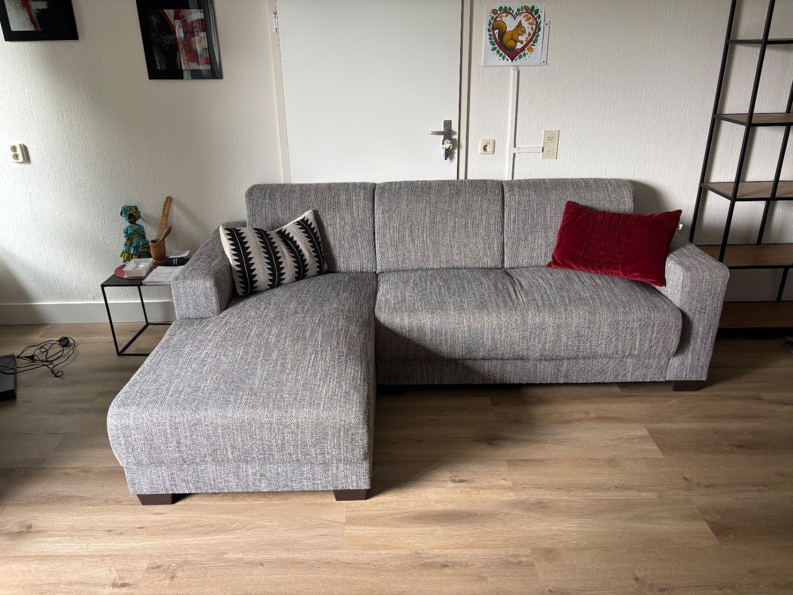 Te koop mooi degelijk bankje!, Ophalen, Hoekbank, Driepersoons, 75 tot 100 cm
