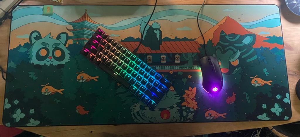 Motospeed ck61 toetsenbord | steelseties rival 3 muis, Ophalen of Verzenden