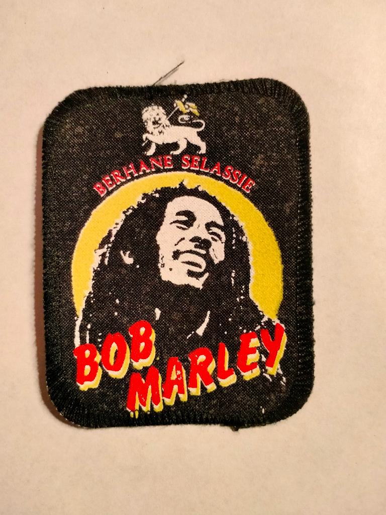 Bob Marley Reggae vintage artiest muziek kleding patch 2, Ophalen of Verzenden, Nieuw, Kleding