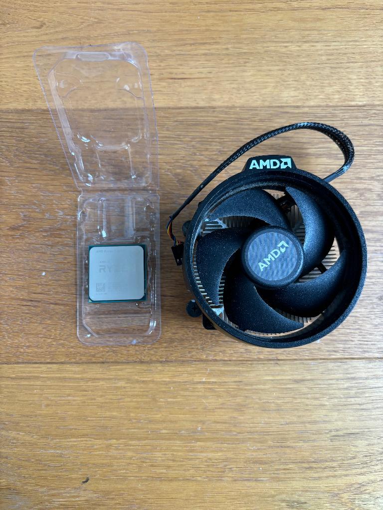 Ryzen 5 4600G incl koeler, Computers en Software, Processors, 6-core, Zo goed als nieuw, Socket AM4, 3 tot 4 Ghz