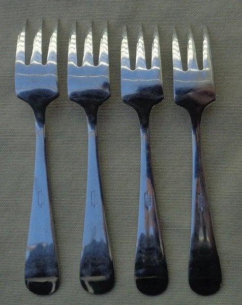 SOLA EXCLUSIVE 4x taartvorkjes 12cm set gebaksvorkjes, Verzenden