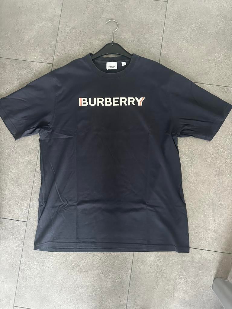 Burberry T-shirt maat M, Kleding | Heren, Ophalen of Verzenden, Zo goed als nieuw, Zwart