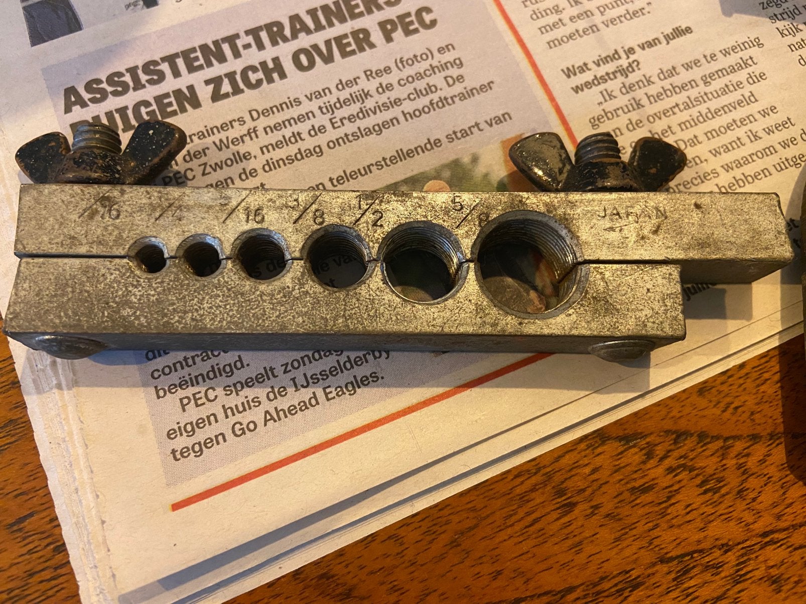 Optromp gereedschap, Ophalen of Verzenden, Gebruikt