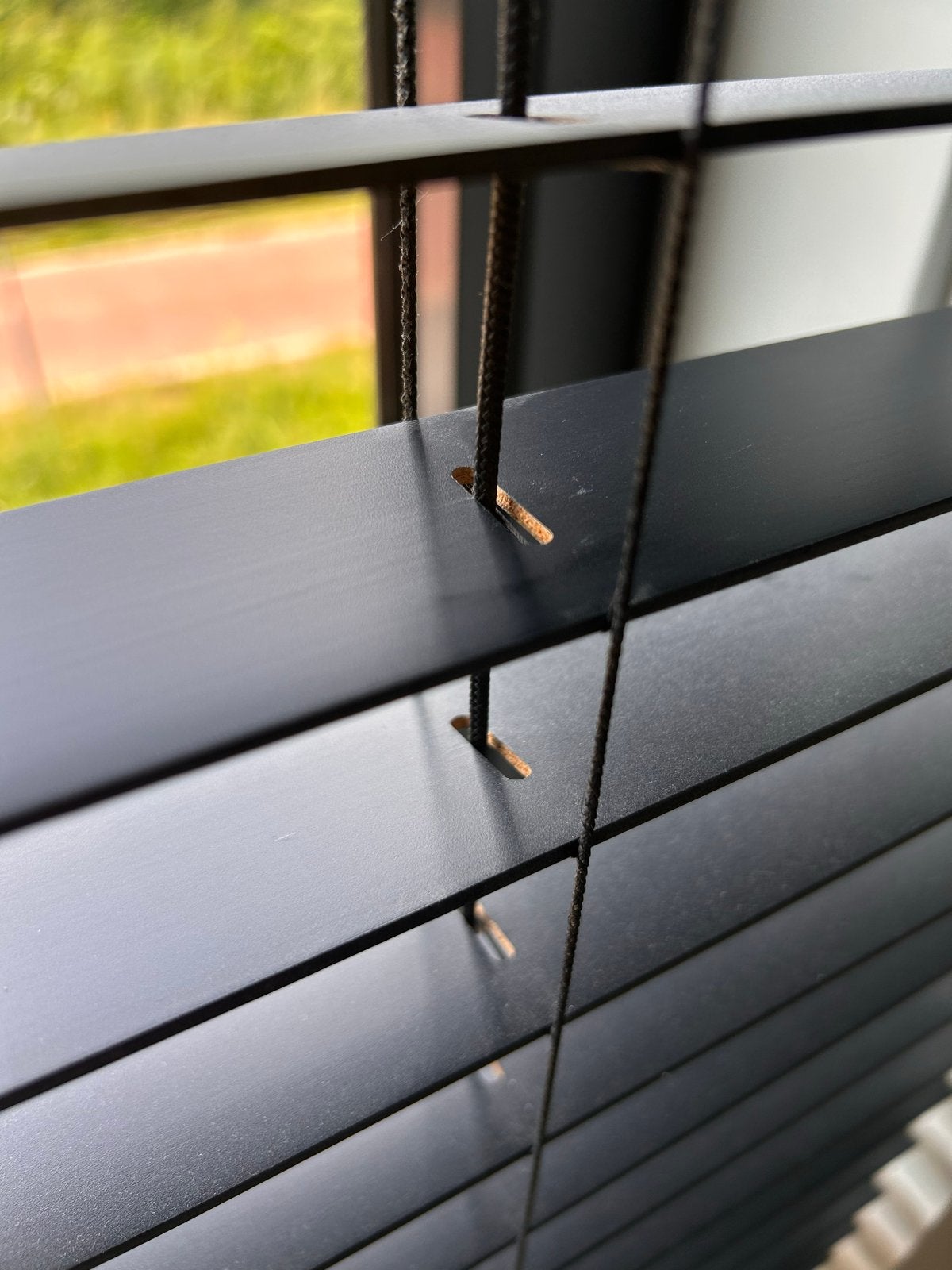 Luxe houten lamellen - Verano - Zwart - 160x230cm, Ophalen, Inclusief montageonderdelen, Overige merken, Zwart