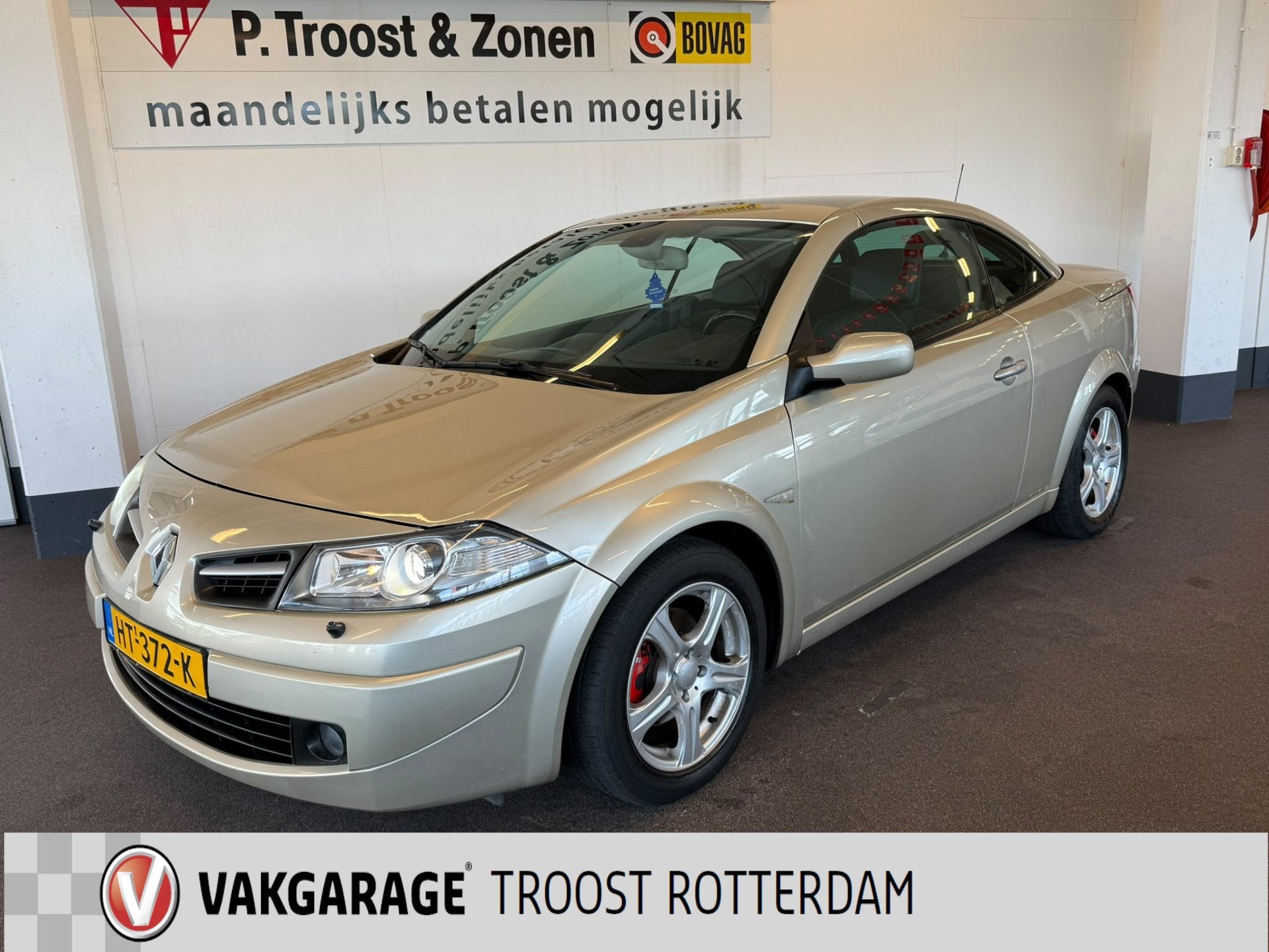 Renault Mégane Coupé-Cabriolet 2.0-16V Tech Line/ Cruise C, Auto's, Voorwielaandrijving, 1998 cc, 135 pk, Gebruikt