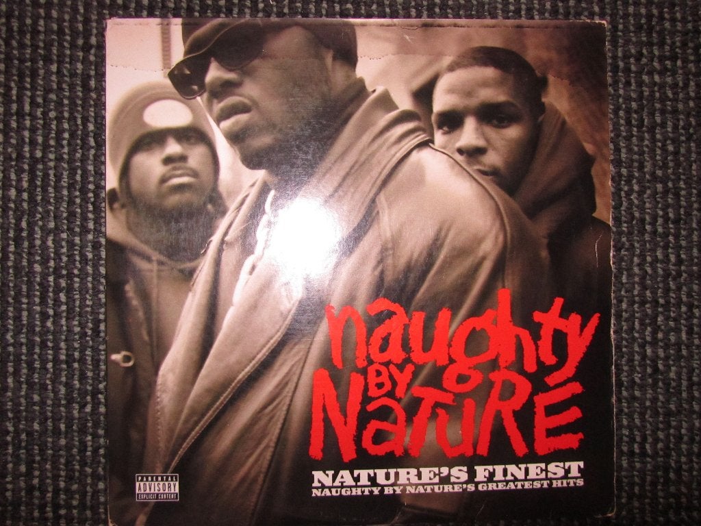 2- LP Naughty by Nature 's Finest Greatest Hits 1999 vinyl, Gebruikt, Ophalen of Verzenden, Picture disc, 12 inch