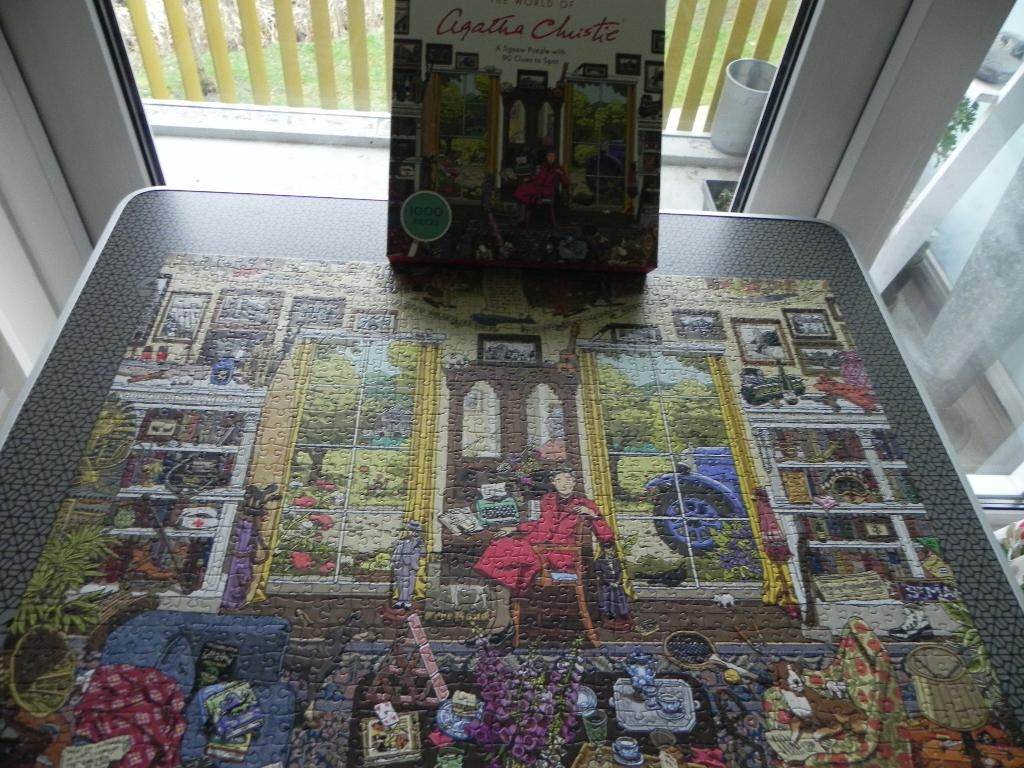 Puzzel Agatha Christi, Ophalen, 500 t/m 1500 stukjes, Zo goed als nieuw
