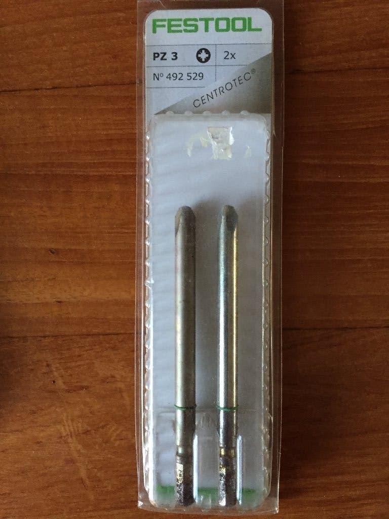 Festool verlengde schroefbit pz 3, art n 492529, Doe-het-zelf en Verbouw, Gereedschap | Handgereedschap, Ophalen of Verzenden