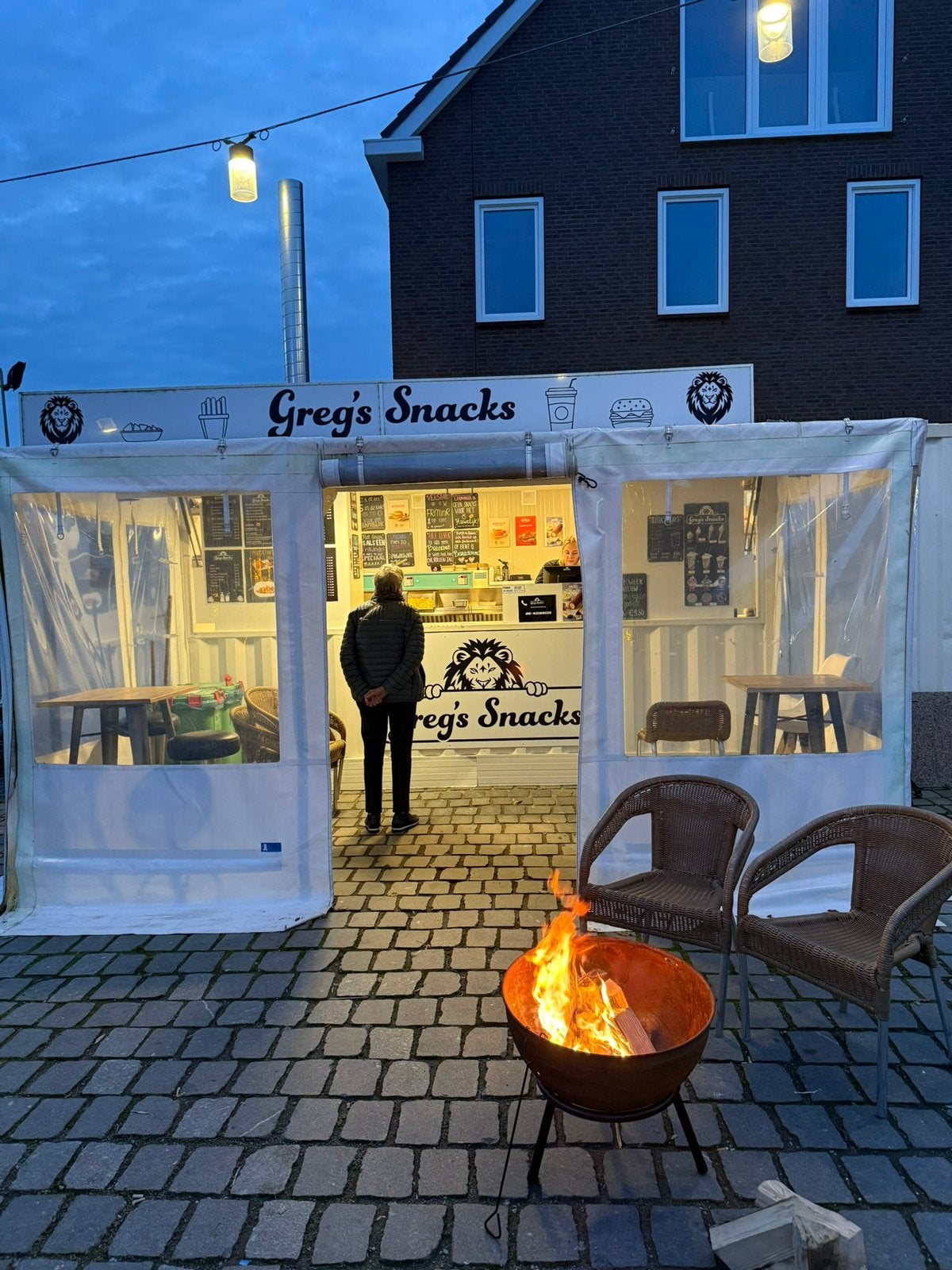 Complete snackbar in omgebouwde zeecontainer kant en klaar, Ophalen of Verzenden, Overige typen