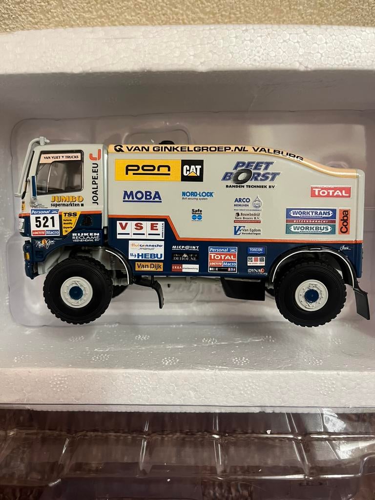 Dakar Ginaf X2222 Jan Lammers/GinafRallyPower nr521 2010!, Hobby en Vrije tijd, Modelauto's | 1:50, Ophalen of Verzenden, Zo goed als nieuw