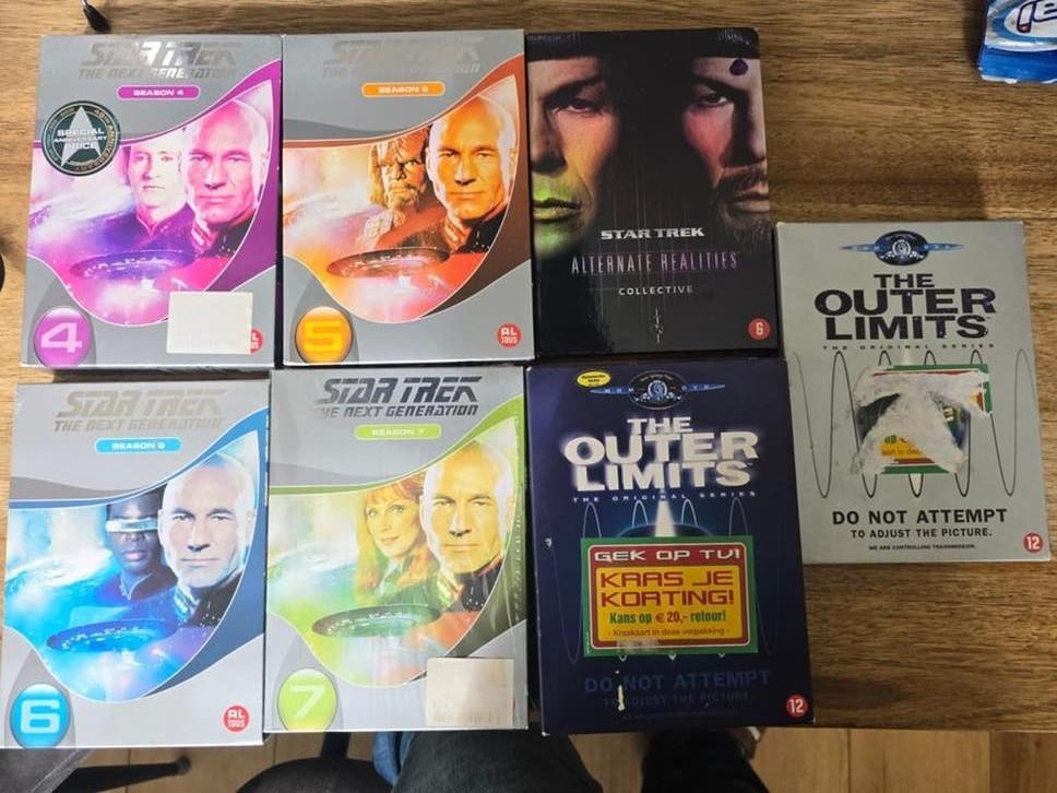 Star Trek TNG ,Alternate Realities & Outer Limit, Cd's en Dvd's, Gebruikt, Boxset, Science Fiction en Fantasy, Ophalen of Verzenden