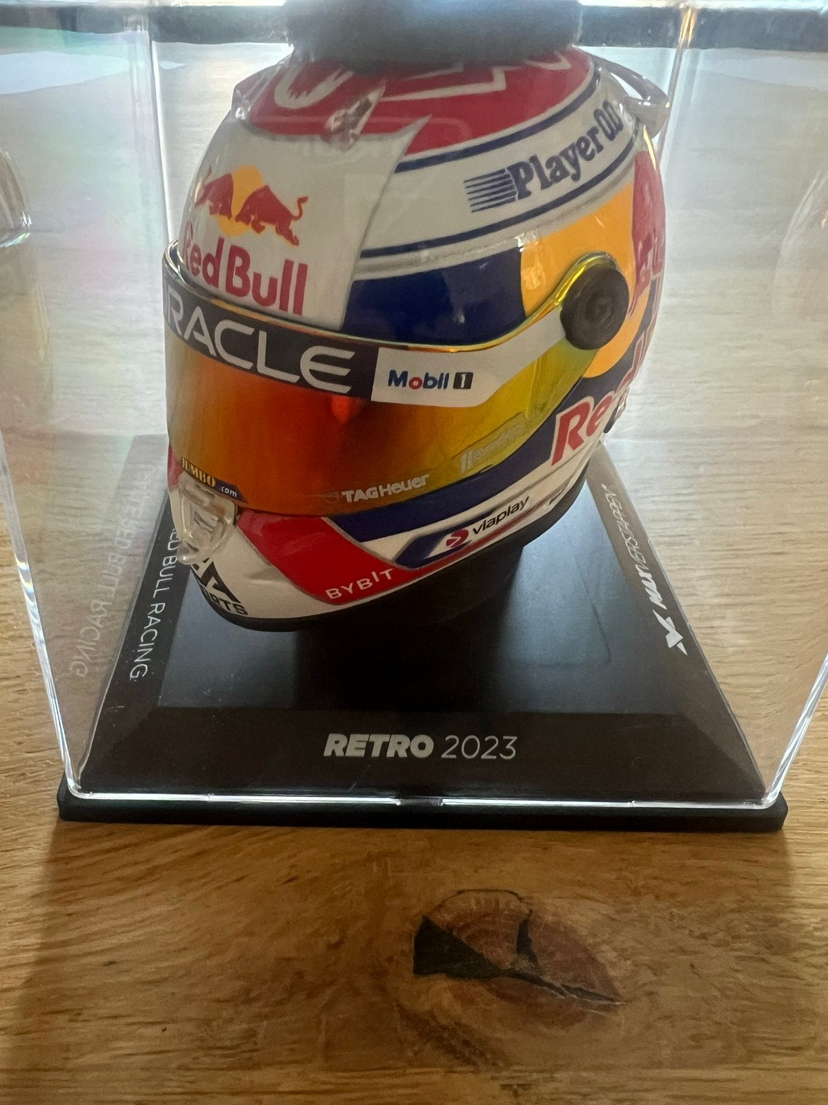 Max Verstappen Helm 1:4 Retro 2023, Ophalen, Nieuw, Formule 1