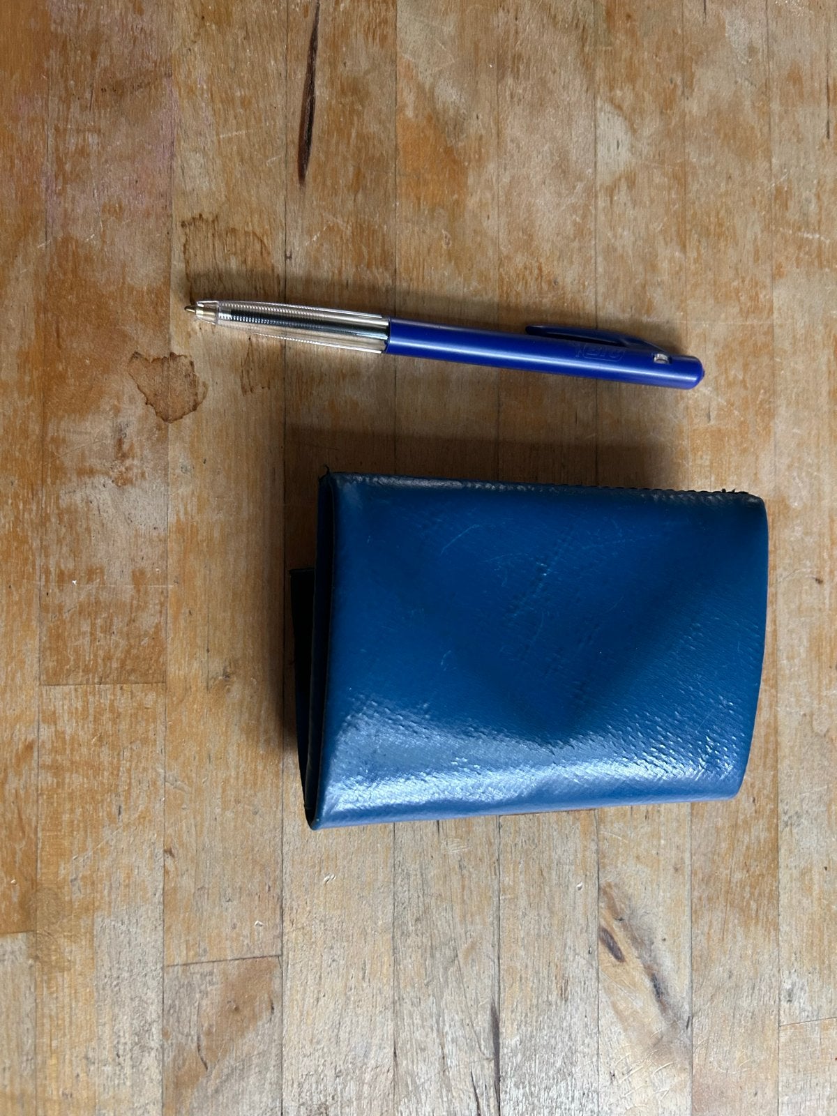 Freitag F50 E.T. Portemonnee - Blauw, Sieraden, Tassen en Uiterlijk, Ophalen of Verzenden, Gebruikt, Blauw, Overige merken