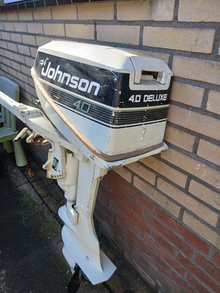 johnson motortje 4 pk, Watersport en Boten, Ophalen, Gebruikt, Motor en Techniek, Zeilboot of Motorboot