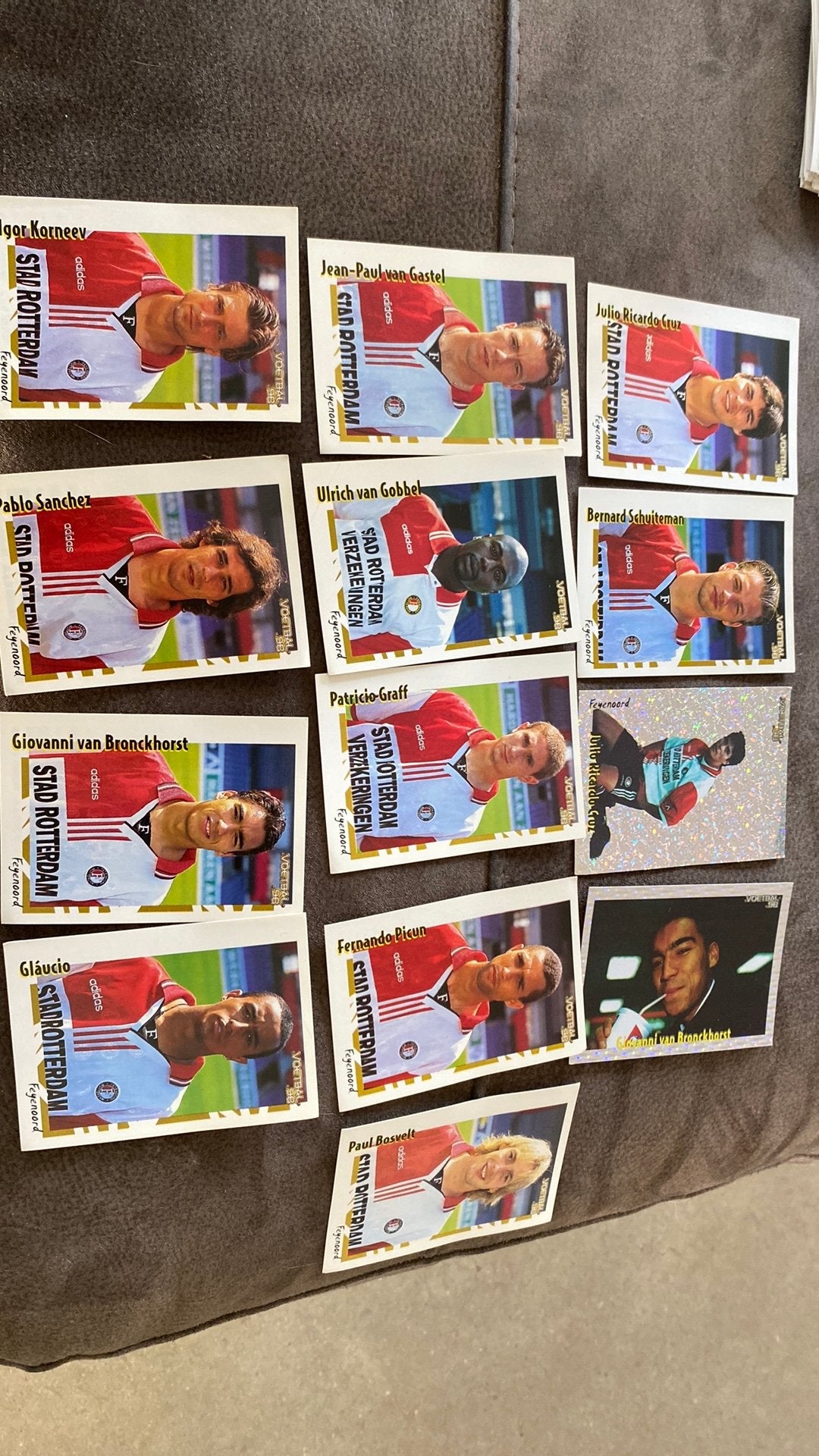 Panini voetbal 98 feyenoord mint staat, Ophalen of Verzenden, Zo goed als nieuw, Feyenoord, Poster, Plaatje of Sticker
