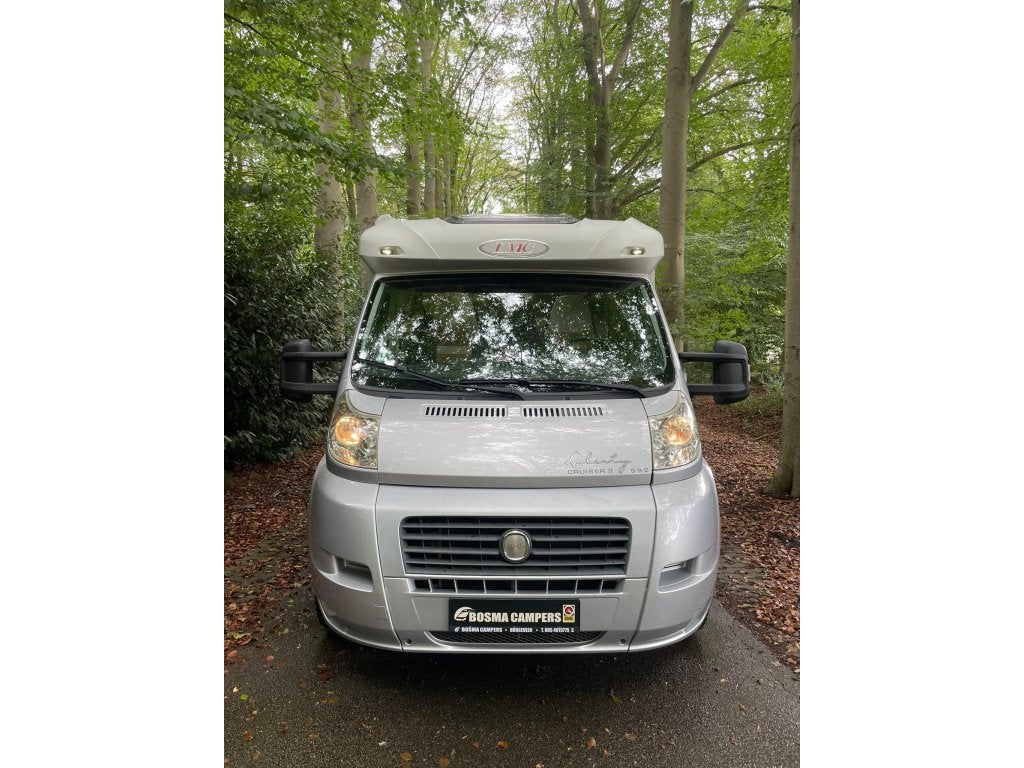 LMC Liberty Cruiser II 592 Compact Vast Bed Airco 2014, Ringverwarming, Fiat, Airbags, Bedrijf