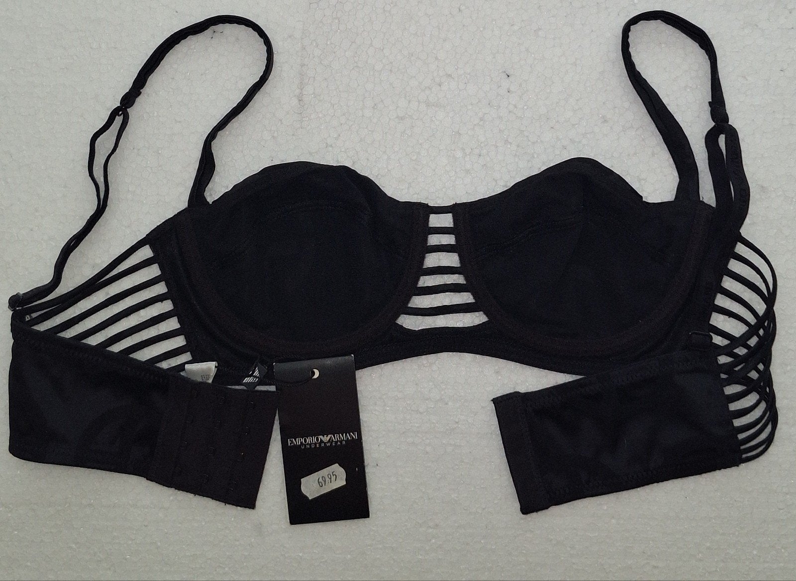 Nieuwe zwarte BH van Emporio Armani maat 75 B, Kleding | Dames, Ondergoed en Lingerie, Verzenden, Zwart, BH