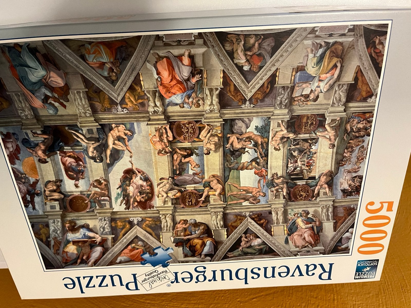 Puzzel 5000 stukjes, Ophalen, Meer dan 1500 stukjes, Zo goed als nieuw, Legpuzzel