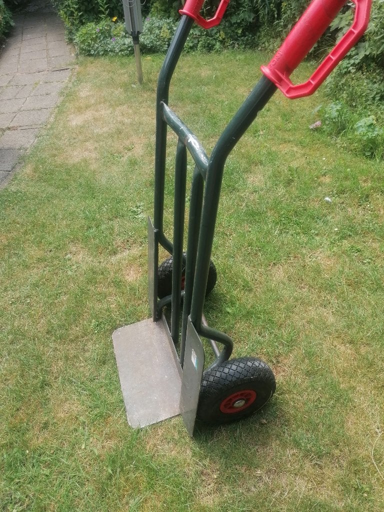 Steekwagen, Doe-het-zelf en Verbouw, Transportwagens, 60 tot 80 liter, Ophalen, Gebruikt, Steekwagen