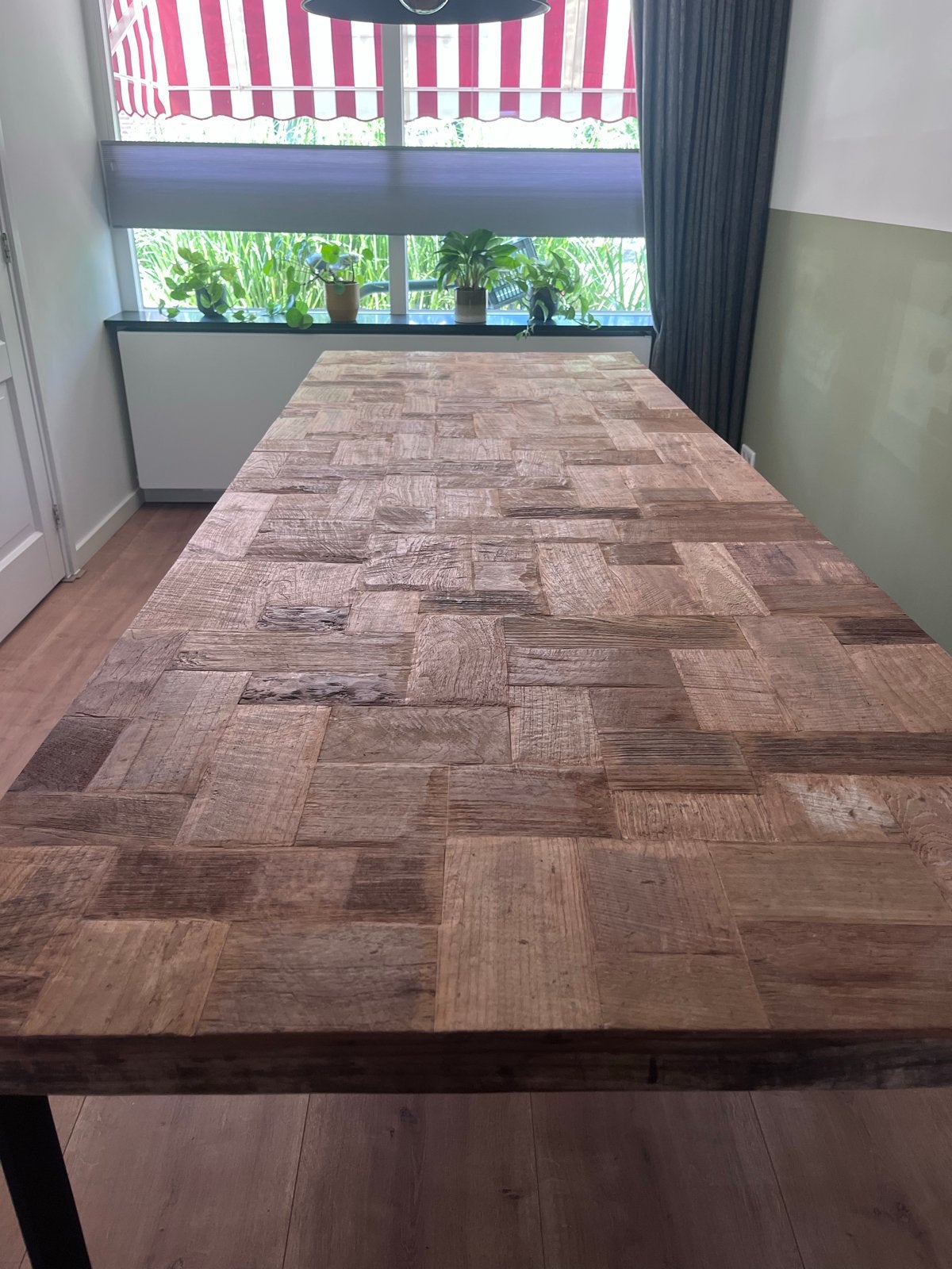 Tafel van de Troubadour - 250x90 cm - Gebruikt, Ophalen, Gebruikt, 200 cm of meer, 50 tot 100 cm