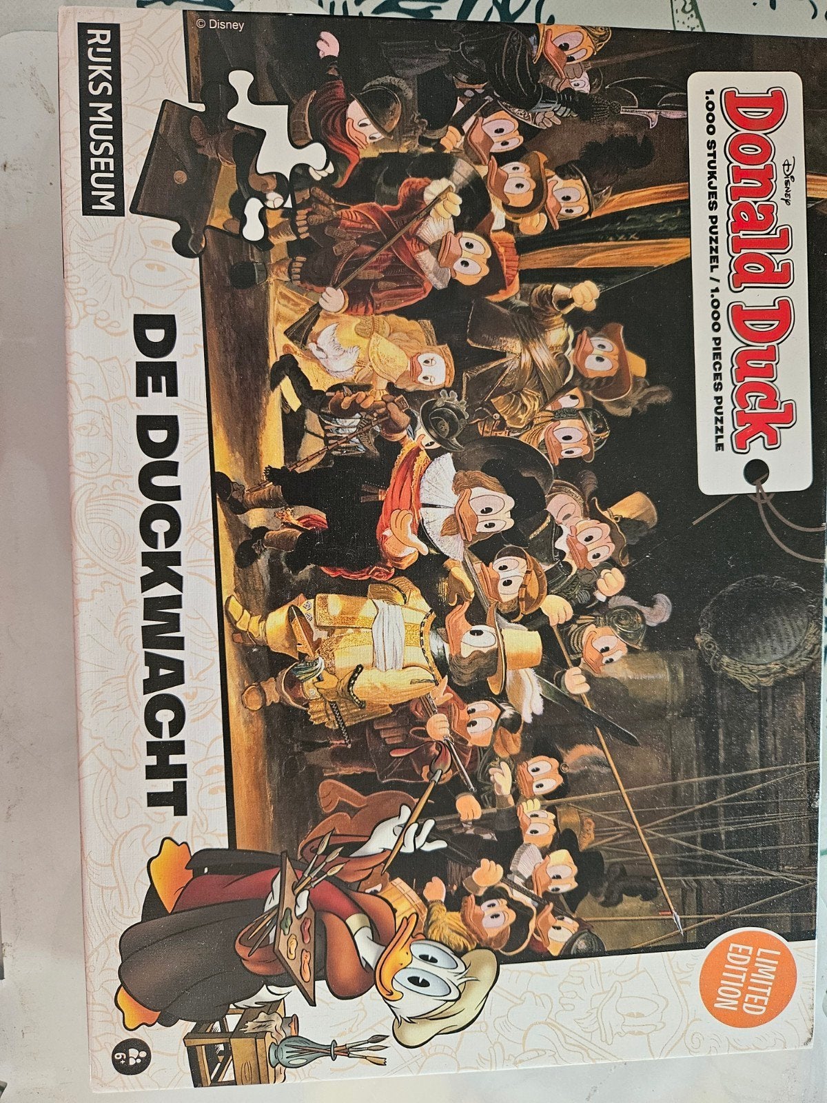 Donald Duck puzzel - Duckwacht. 1000 stukjes, Ophalen, 500 t/m 1500 stukjes, Zo goed als nieuw