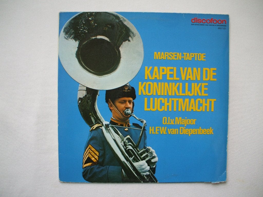 Kapel van de koninklijke luchtmacht - Marsen taptoe LP, Ophalen of Verzenden, Gebruikt, 12 inch, LP