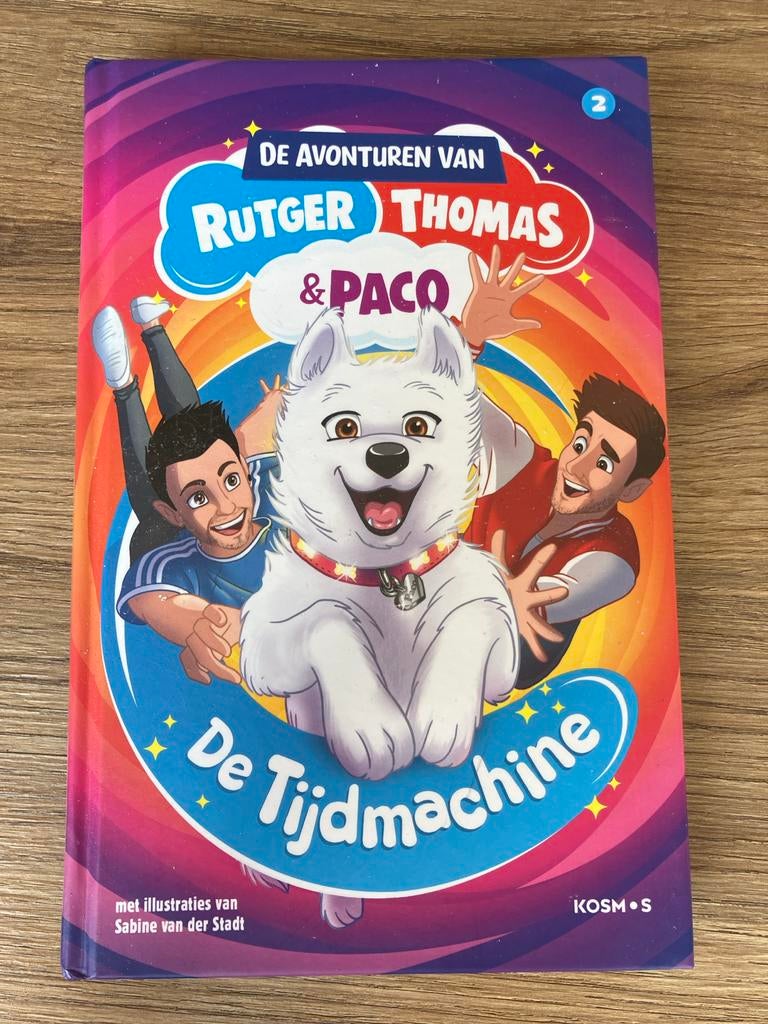 De Avonturen van Rutger, Thomas & Paco: De Tijdmachine, Boeken, Ophalen, Gelezen, Fictie