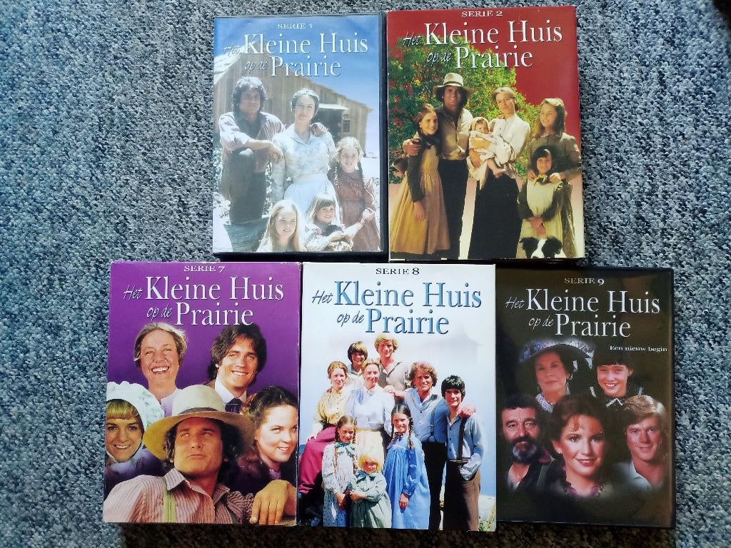Het Kleine Huis op de Prairie seizoen 1,2,7,8 en 9, Cd's en Dvd's, Dvd's | Tv en Series, Zo goed als nieuw, Drama, Boxset, Alle leeftijden