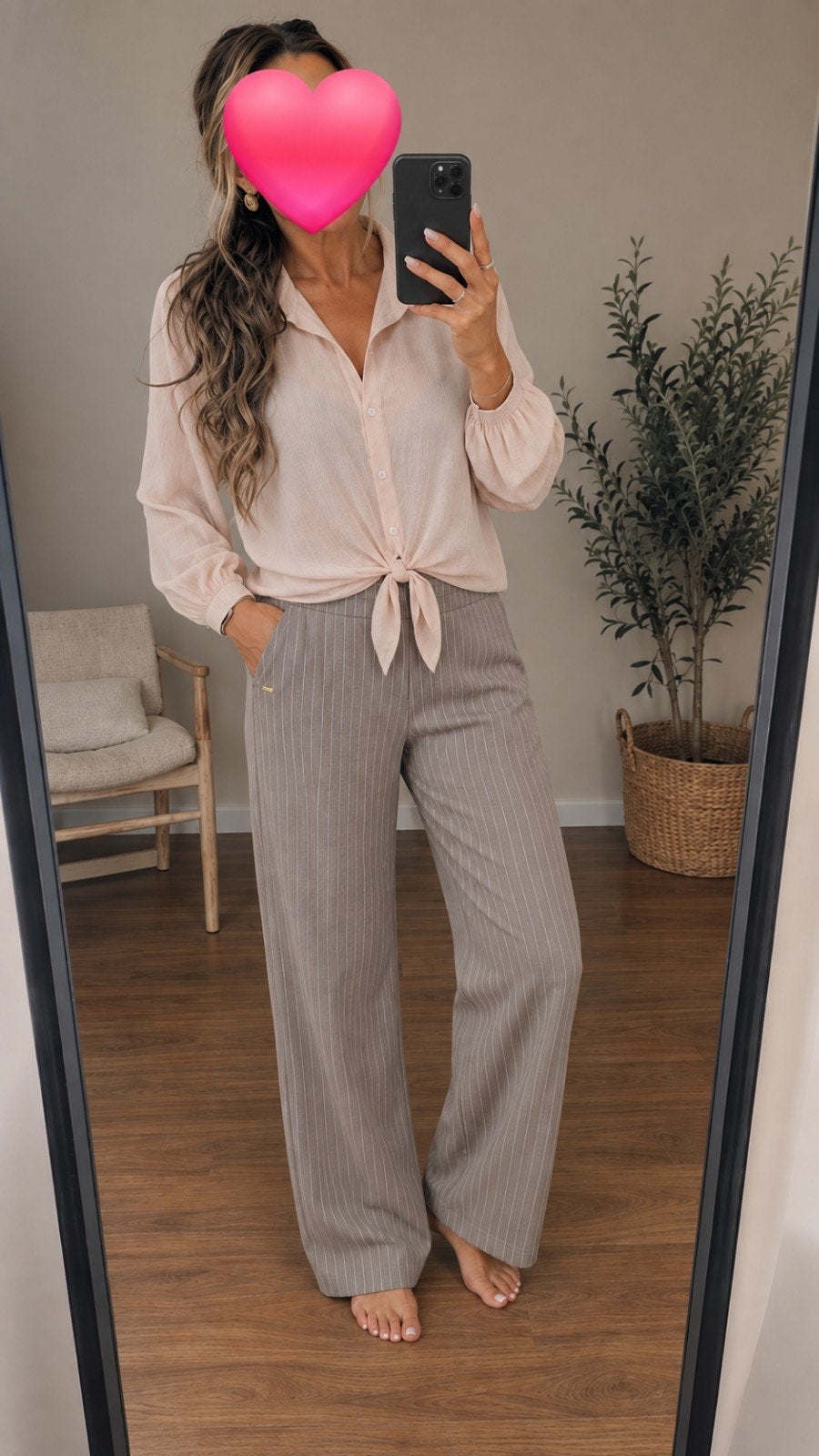 Supertrash pantalon en nieuw Shein blousje maat L, Supertrash & Shein, Beige, Maat 42/44 (L), Ophalen of Verzenden