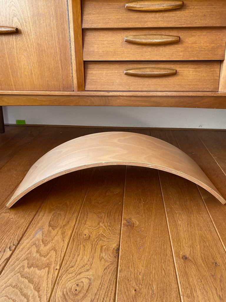 Houten Balance Board voor Balansoefeningen en Spel, Ophalen, Zo goed als nieuw