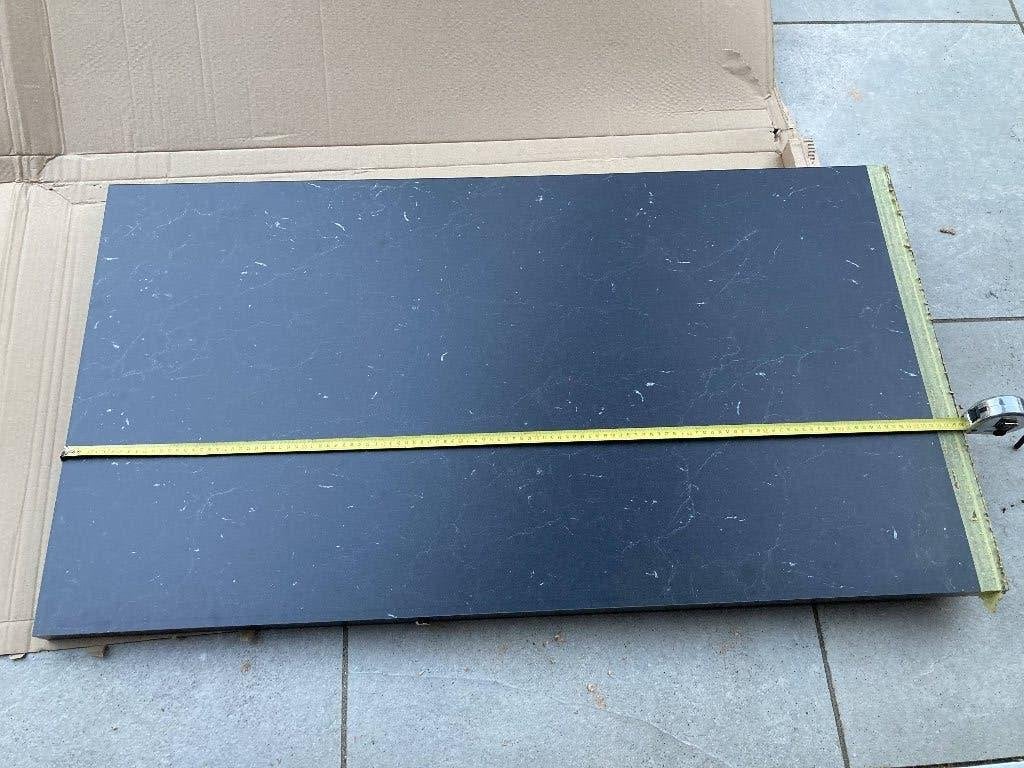 gratis 110cm aanrechtblad, Huis en Inrichting, Ophalen, 100 tot 150 cm, Zwart, Zo goed als nieuw