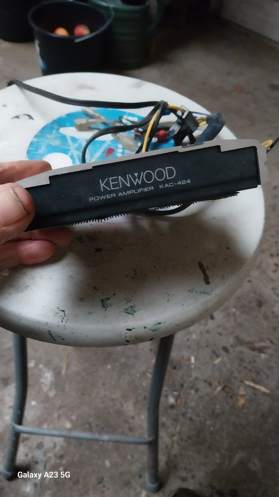 Kenwood KAC-424 Power Amplifier, Ophalen of Verzenden, Gebruikt